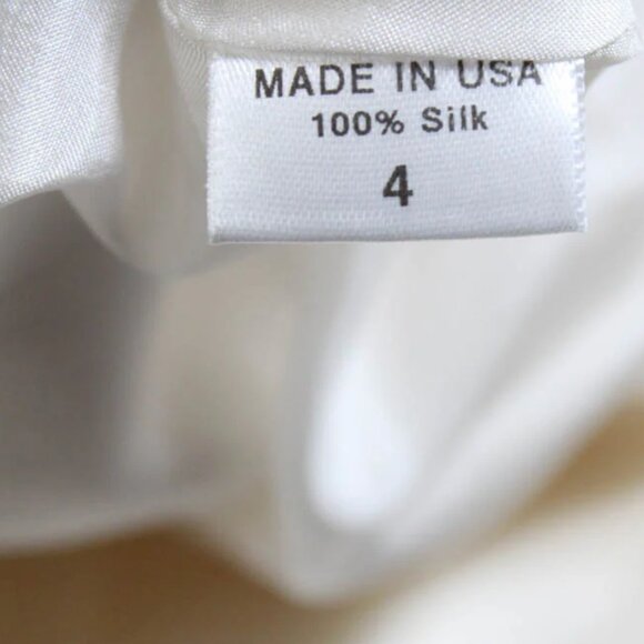 RAFAEL CENNAMO Haute Couture * Open Back Floral Fringe Silk Cocktail Dress - Picture 8 of 9